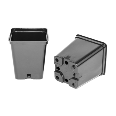 Горшок 9x9x10см, объем 0,55л, литой (IP9-10)