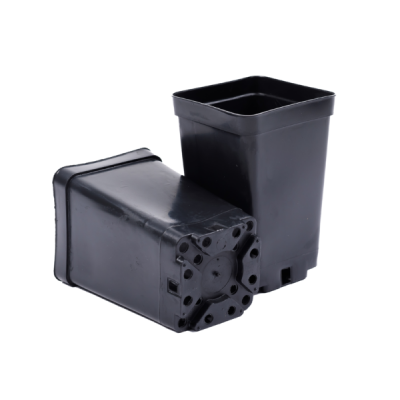 Горшок 9x9x14см, объем 0,8л, литой (IP9-14)