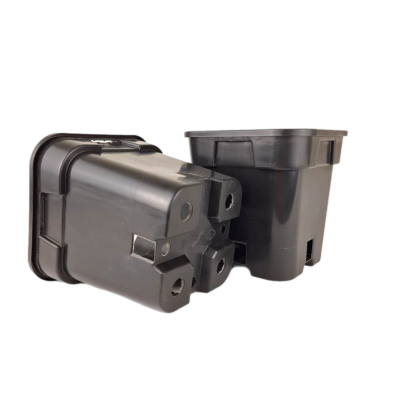 Горшок 11x11x11см, объем 1л, литой (IP-11e)