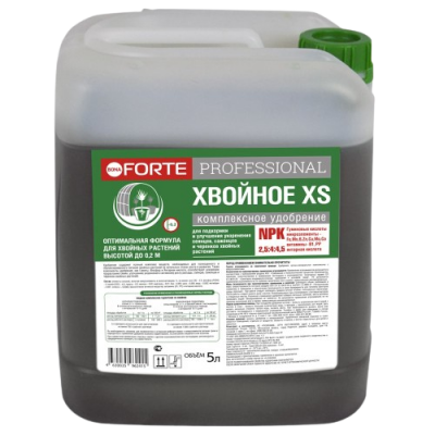 Удобрение Хвойное XS Bona Forte, канистра 5 л